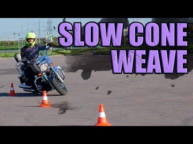 SLOW CONE WEAVE slalom - correct way & mistakes