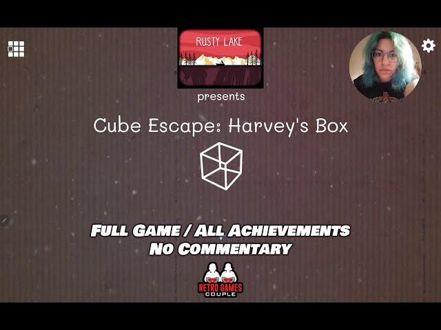 Rusty Lake's Cube Escape: Harvey's Box (full walkthrough, all achievements, no commentary)
