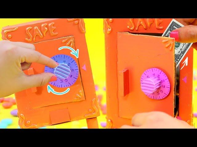 How to make a Combination Safe Box at home! - DIY Easy Cardboard Lock  Craftingeek