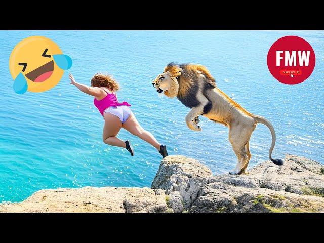 Hilarious People's Life  #258 | Instant Regret Fails 2024 - Try Not To Laugh Challenge