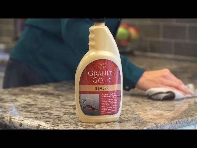 How to Seal Granite Countertops and Other Natural Stone