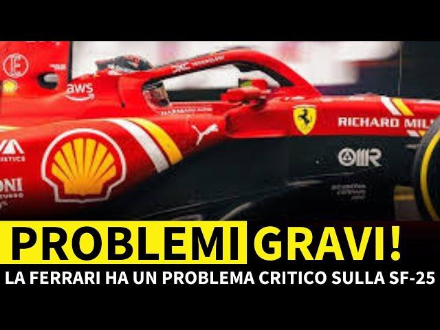 LA FERRARI HA UN PROBLEMA CRITICO SULLA SF-25 E EVITA I CONFRONTI CON LA MCLAREN | FORMULA 1