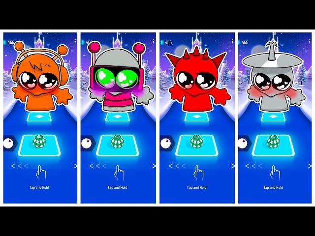 SPRUNKI Incredibox - Coffin Dance Song (COVER) Tiles hop step
