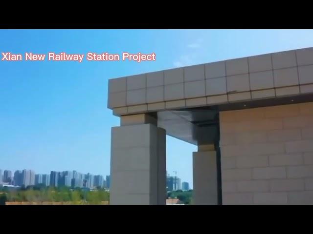 Xi 'an Railway station station to the east of the auxiliary building metal roof project