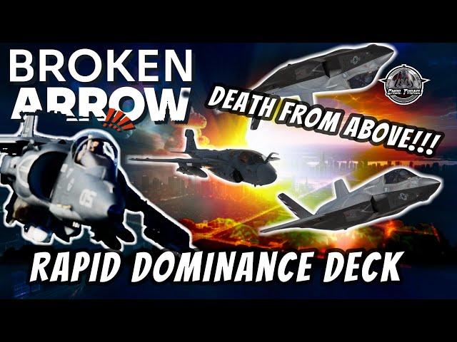 SHOCK & AWE - US Rapid Dominance Deck | Broken Arrow Gameplay