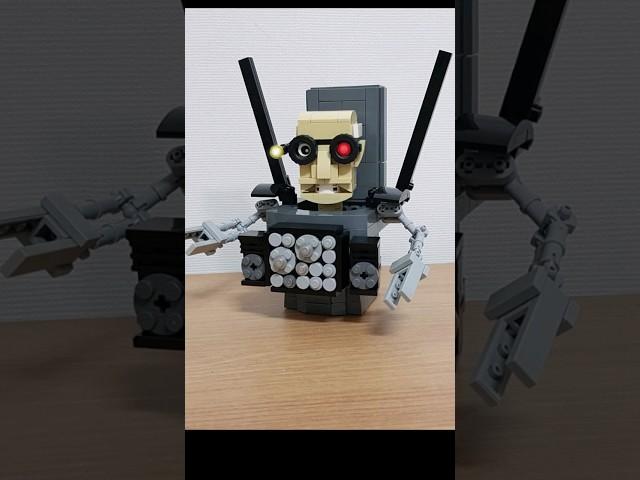 LEGO Skibidi Toilet Upgraded Scientist Skibidi Toilet Building Animation #shorts #legomoc