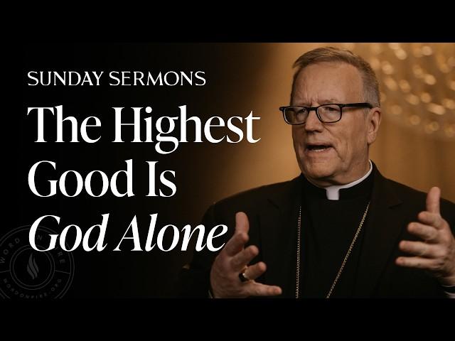 The Highest Good Is God Alone - Bishop Barron's Sunday Sermon