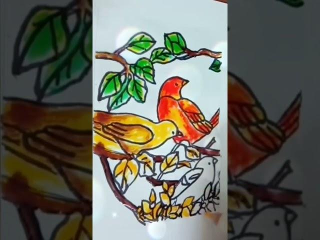 Glass painting ideas | Artist Swapna Salim
