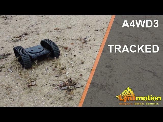 Lynxmotion A4WD3 Rugged Robot Rover by RobotShop.com