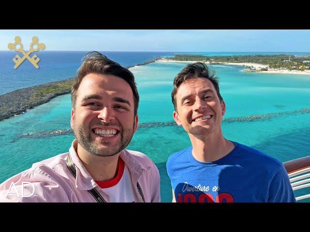 Disney Cruise Line Vlog | Serenity Bay Cabana on Castaway Cay | Day 3 | March 2023 | Adam Hattan