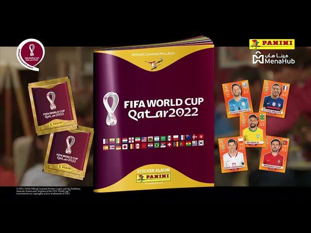 Panini World Cup Qatar 2022 Sticker Album - FIFA Official Collection