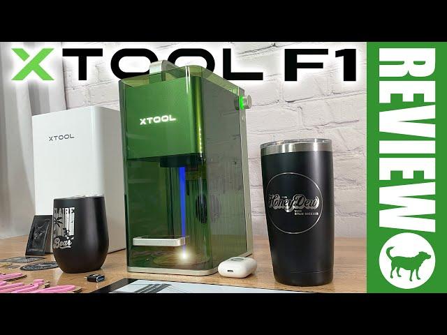 xTool F1 Dual Galvo Laser Engraver and Cutter Review | 10W Diode | 2W Infrared Laser |