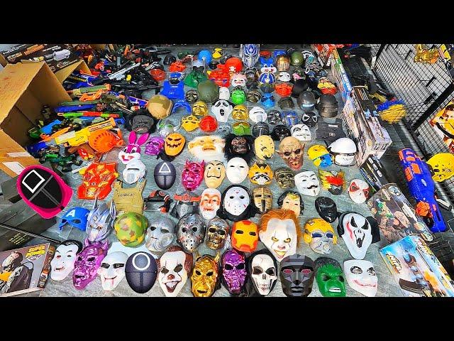 Many Super Toy Masks Collection - Hundreds of Legend Mask & More /IronMan/Scary/SuperHeroes