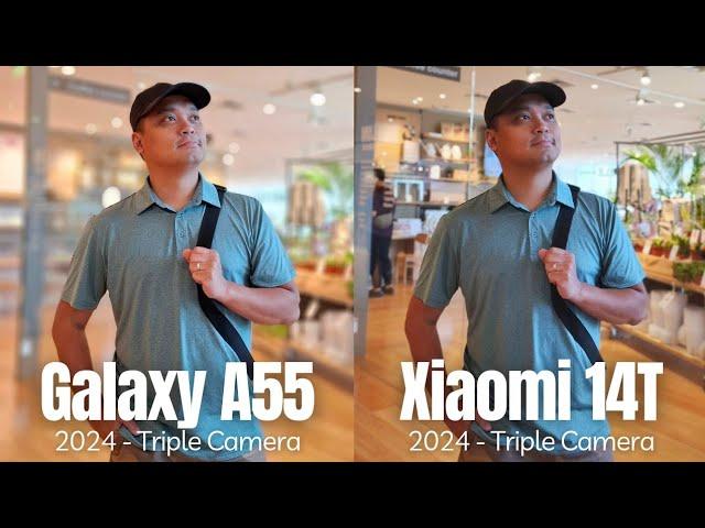 Samsung Galaxy A55 vs Xiaomi 14T in-depth camera comparison!