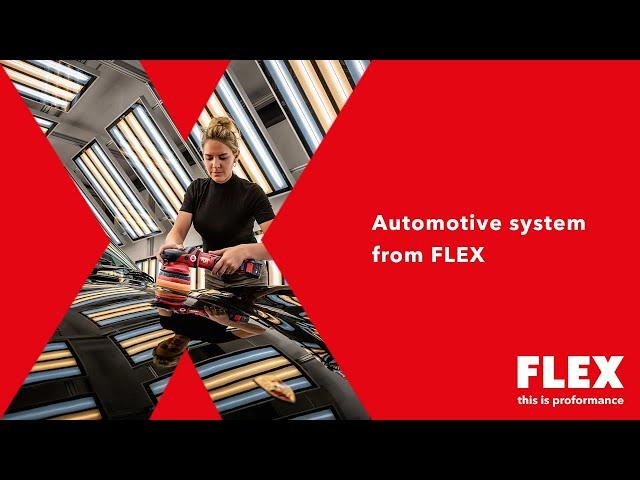 Car Detailing with the FLEX automotive system