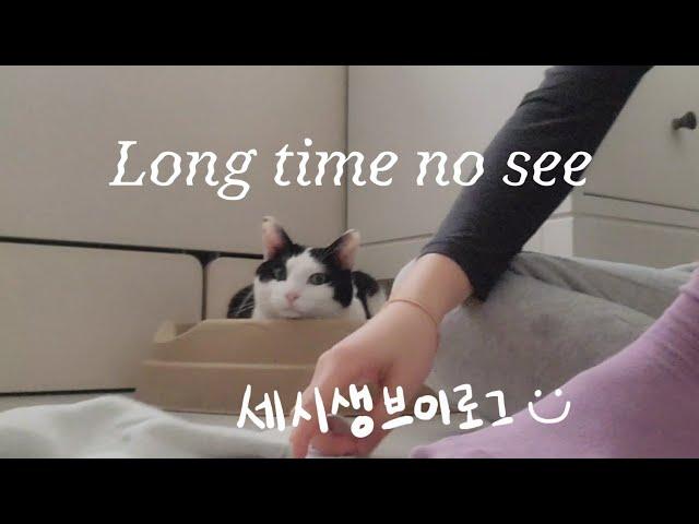 [공부vlog] 백수로 돌아온 세시생 브이로그