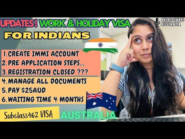 New Updates! Australia Work & Holiday Visa for INDIA