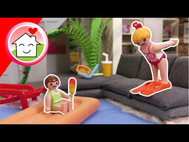 Playmobil Familie Hauser - Anna und Lena spielen Urlaub