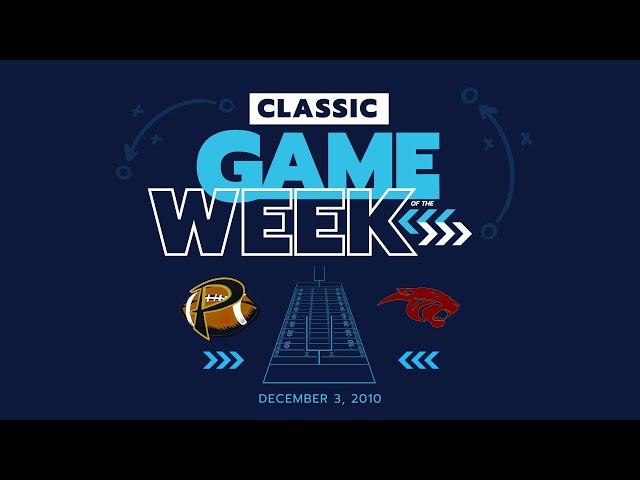 Classic Game of the Week Plant Vs Countryside Round 3 FHSAA Playoff Game