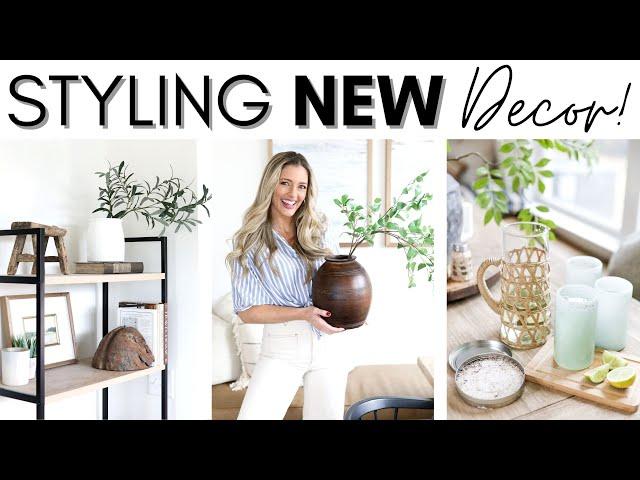 HOME DECOR HAUL || HOME DECORATING IDEAS || DESIGN TIPS || STYLING MY NEW DECOR