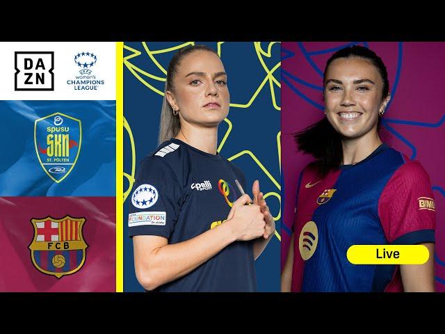 St. Pölten vs. Barcelona | UEFA Women’s Champions League 2024-25 Matchday 4 Full Match