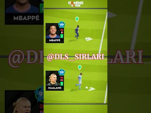 DLS 23: HAALAND vs MBAPPE | O'yinda kim tezroq ? | Who is faster in DLS 23 ?