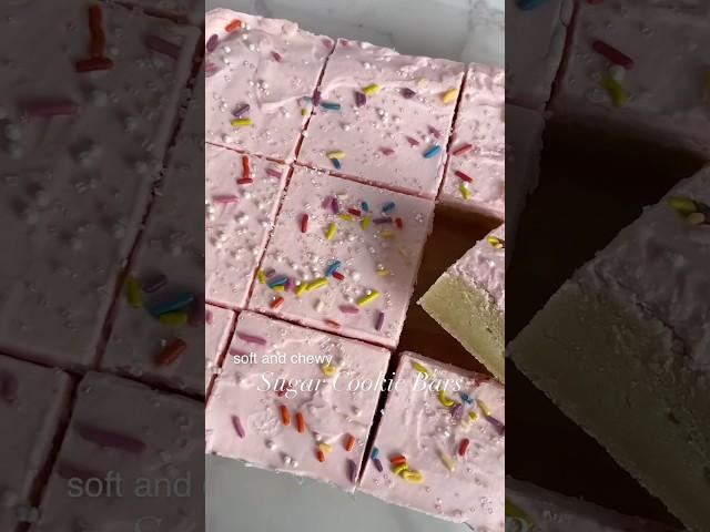 Sugar cookie bars! #gilmoregirls #rorygilmore #sugarcookierecipe #sugarcoookiebar #desserts