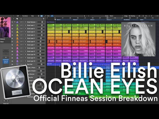 Billie Eilish - Ocean Eyes (Official Session) Breakdown