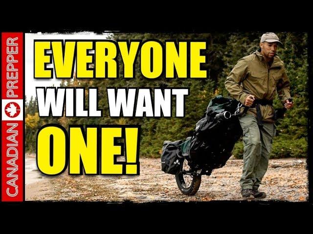 Amazing Invention: Carry 120+ lbs Easily/ All-Terrain: Monowalker