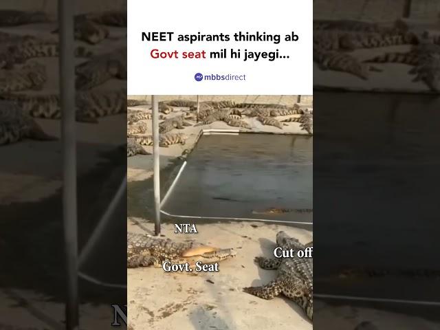 NEET Aspirants Vs NEET Cutoff  #mbbs #neet2025 #neetaspirant #nta