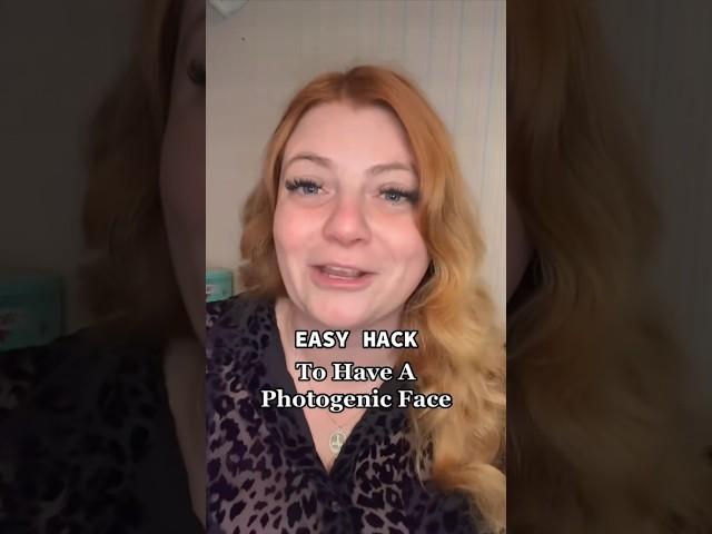 Easiest Hack to INSTANTLY Look Photogenic  How To Pose Your Face #howtopose #pose #posingtips