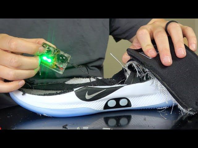 What's inside World's First Self Lacing Basketball Shoes?