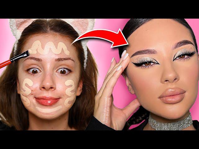  FULL GLAM MAKEUP TRANSFORMATION You NEED To Try This Look!