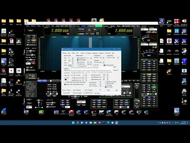 PowerSDR ke9ns v2.8 basic initial setup