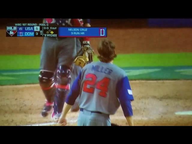 Dominican Republic HR in bottom of 8th vs USA