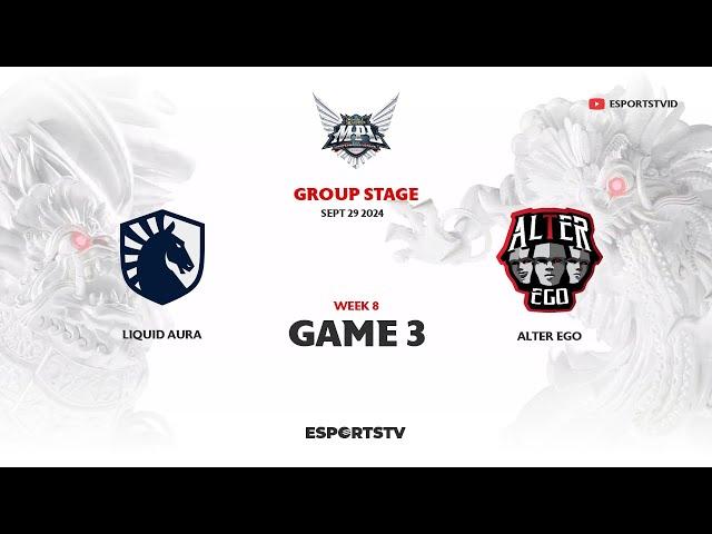 Team Liquid vs Alter Ego GAME 3 MPL ID S14 | AE VS TLID ESPORTSTV