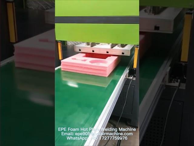 EPE Foam Hot Plate Welding Machine | Automatic Lamination Machine [How To]