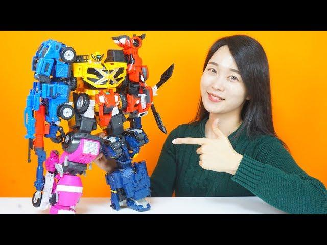 Mini Force X Pentatron Robot Toys