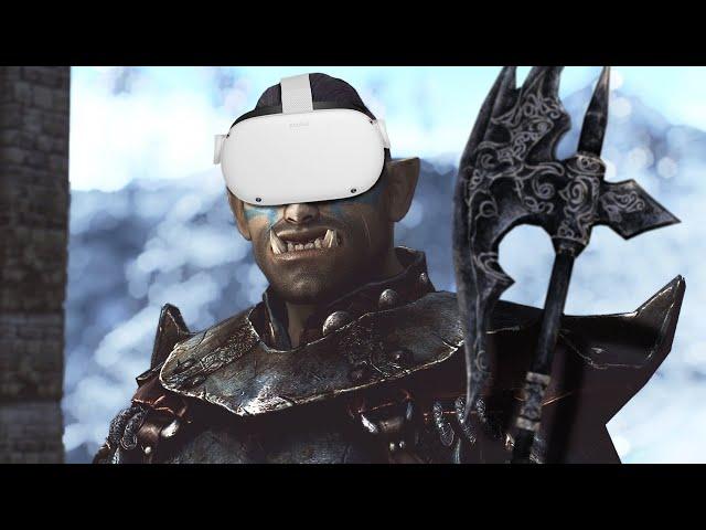 Orc vs. PORK - Skyrim VR in Oculus Quest 2