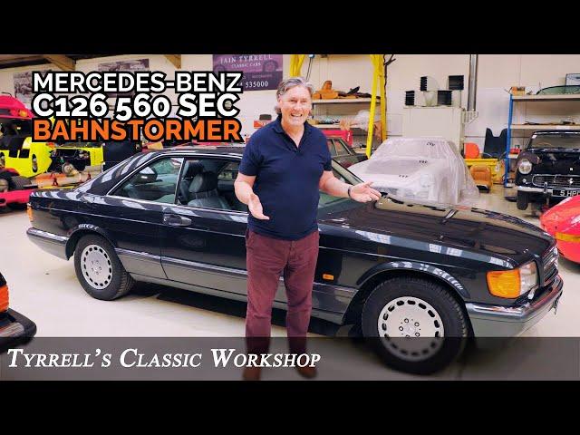 Recovering the beast of an 80s Bahnstormer - Mercedes-Benz C126 560 SEC | Tyrrell's Classic Workshop