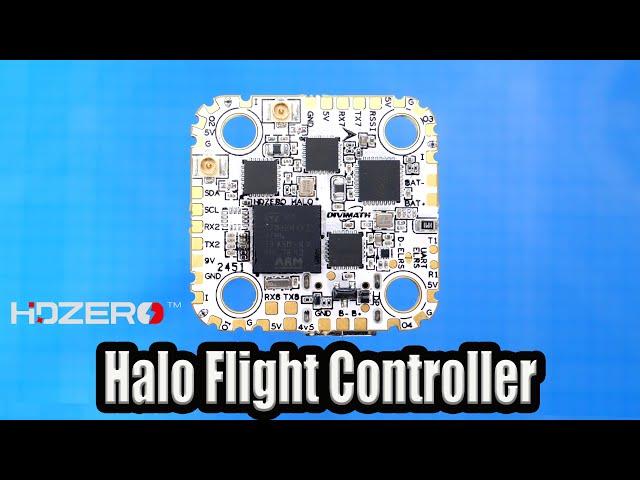 HDZero Halo Flight Controller - Digital Ready H7 With ExpressLRS Onboard