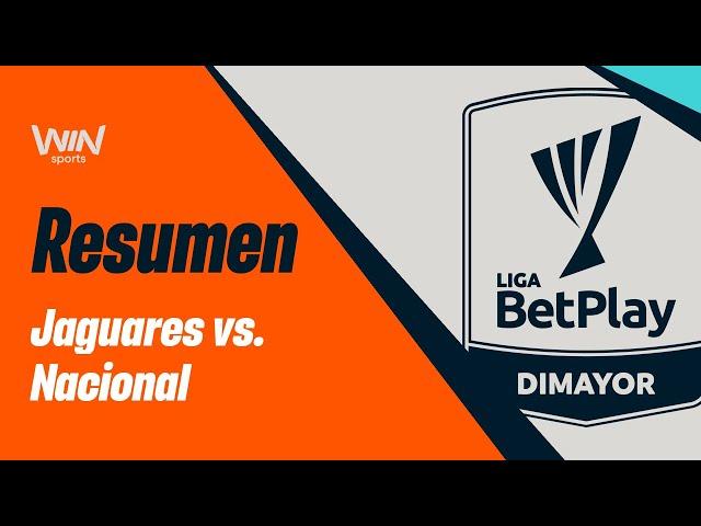 Jaguares vs. Nacional (resumen y goles) | Liga BetPlay Dimayor 2024- 2 | Fecha 8