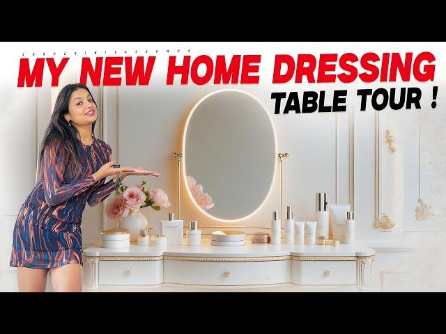 My dressing table tour ️ | new home | sonu Srinivas gowda | Kannada vlogs | daily vlogs |