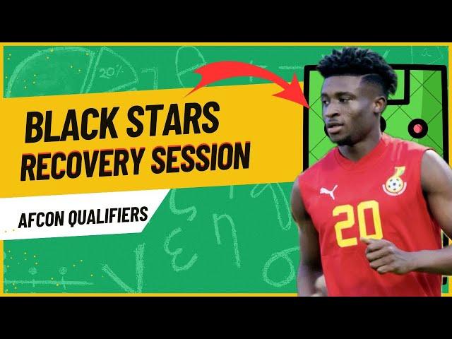 BLACK STARS RECOVERY SESSION & AFCON QUALIFYING CHANCES AFTER ANGOLA WIN