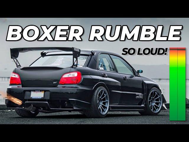 Why Do Subarus RUMBLE?