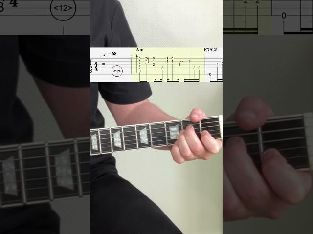 Angie Guitar + Tabs #guitar #guitarcover #stratocaster #guitarlesson