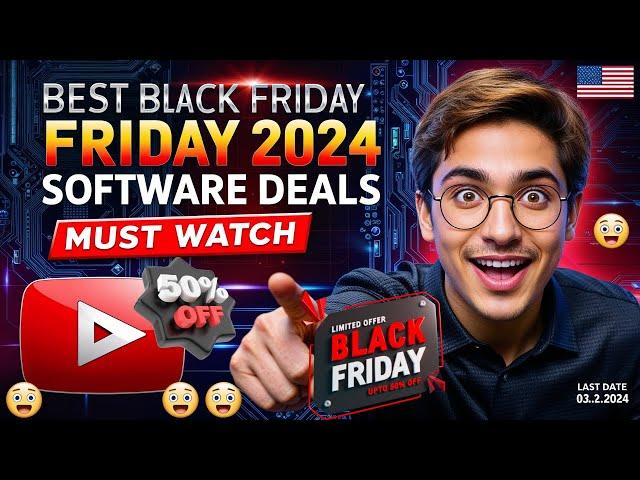 Best Black Friday 2024 Software Deals  | Best Lifetime Software Deals For Black Friday 2024 ️