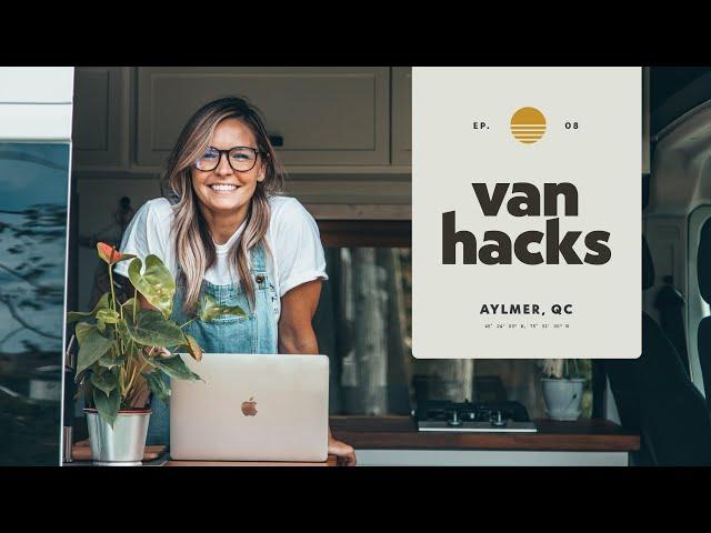 10 EPIC Vanlife Hacks - EASY & CHEAP tips & tricks for vanlifers