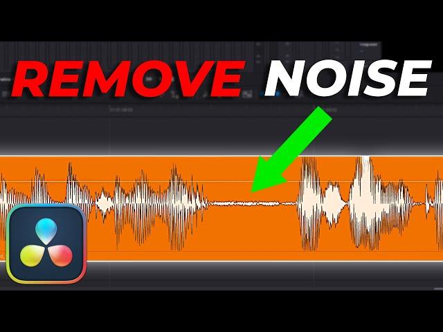 How To Remove Audio Background Noise In Davinci Resolve 19