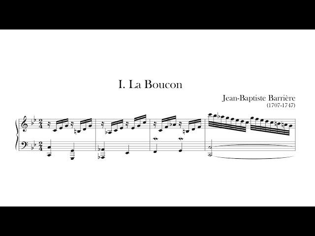 Jean-Baptiste Barrière – Pieces de clavecin